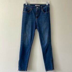 LEVIs 721 high rise skinny / 30 / vintage wash